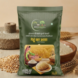 Xealthy Organica Cold-Pressed Atta (Stone-Ground Sharbati 306 – MP Wheat)