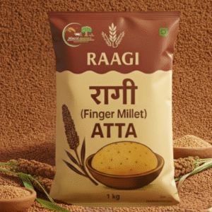 Xealthy Organica Raagi ka Atta Finger Millet Flour - 1 Kg