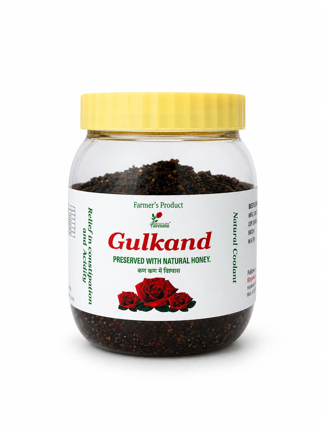 🌹 Gulkand – Natural Rose Preserve with Honey | 100% Pure & Chemical-Free | 500gm - Image 3